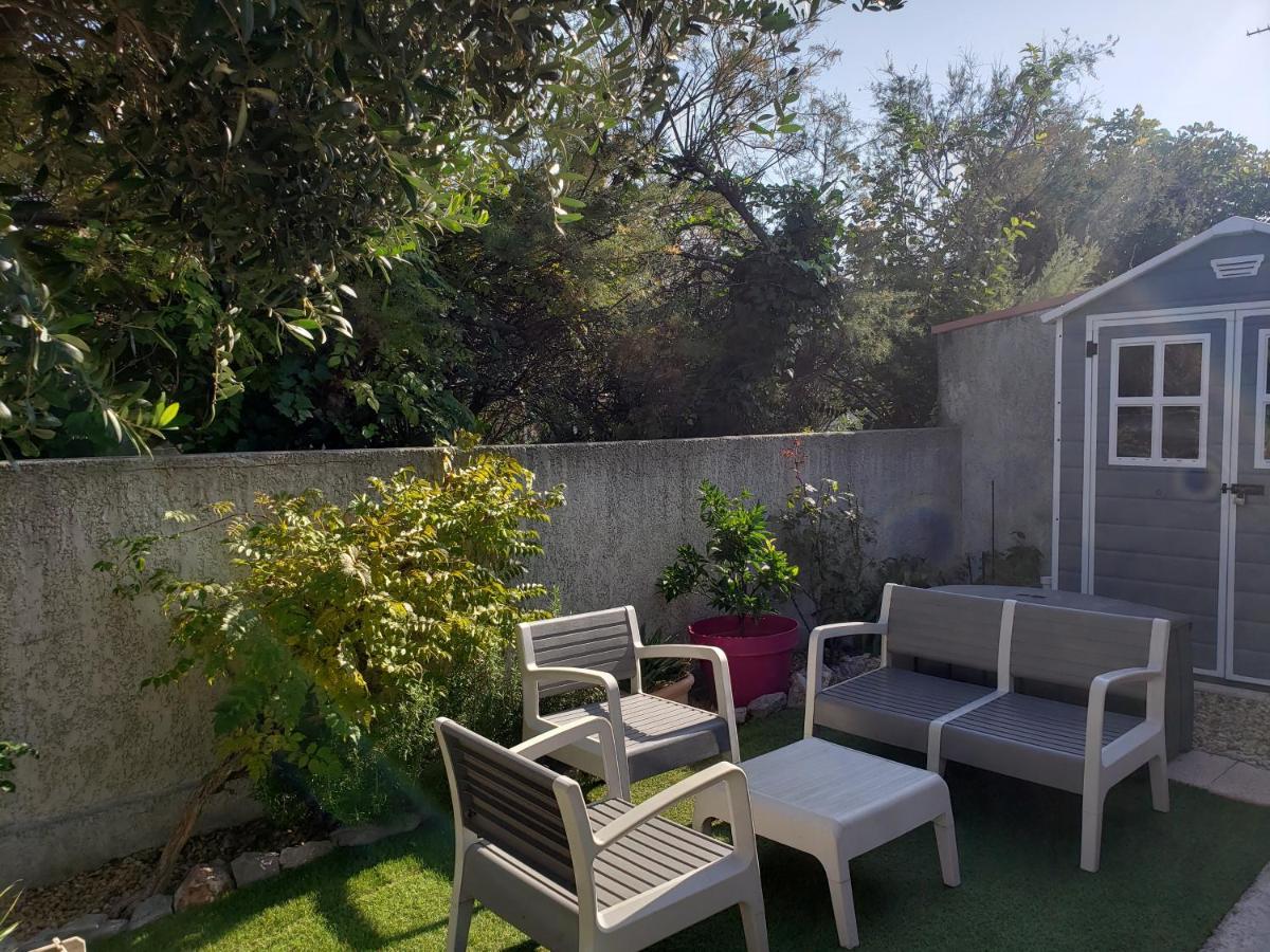 Reve Bleu, Maison T3 Frontignan Plage Avec Jardin, Mer A 250M, Clim & Parking Exterior photo